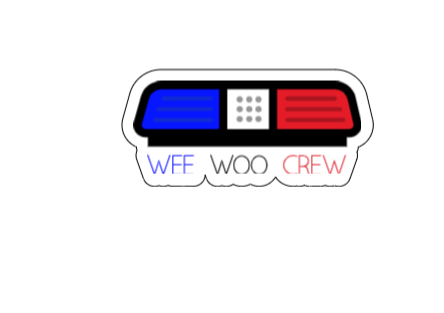 First responder, police, fire, paramedic sticker vinyl sticker